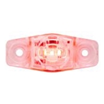 Clear Lens Red Mini Sealed LED Horizontal-Vertical  Marker/Clearance Light  - MCL14CRBFK