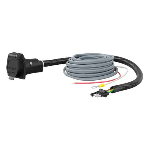 4-Way Flat Electrical Adapter with Brake Controller Wiring - 57186