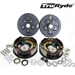 5-4.75" Bolt Circle 3,500 lbs. TruRyde® Trailer Axle Electric Brake Kit - BK5475ELE-IPS