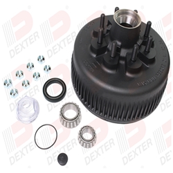 Dexter® 8,000 lbs. Oil Hub and Drum 5/8" Studs with Parts - K08-285-90